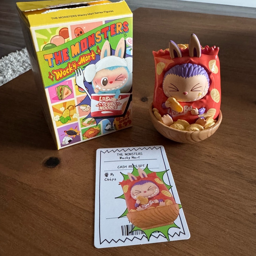 Labubu The Monsters Wacky Mart Chips